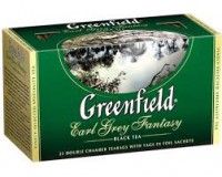 Чай черный Earl Grey Fantasy Greenfield 25пак