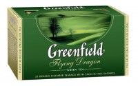 Чай зеленый FlyingDragon Greenfield 25пак