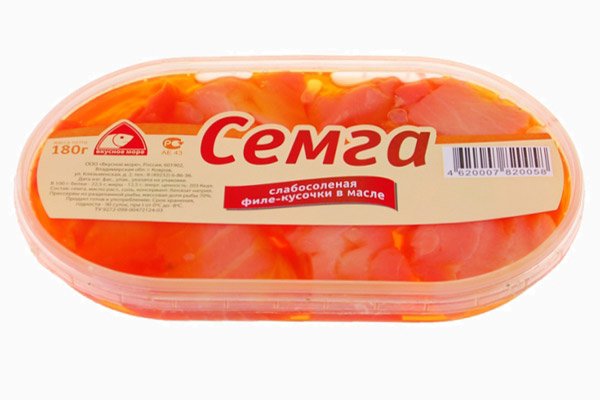 Соленая семга в масле рецепт