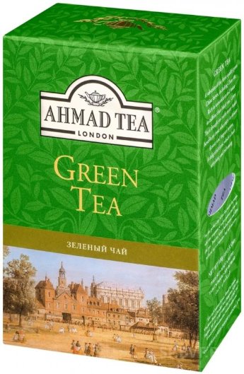 Чай зеленый Green Tea Ахмат Ти, 100гр 