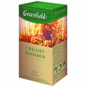 Чай травяной Creamy Rooibos Greenfield 25 пак   