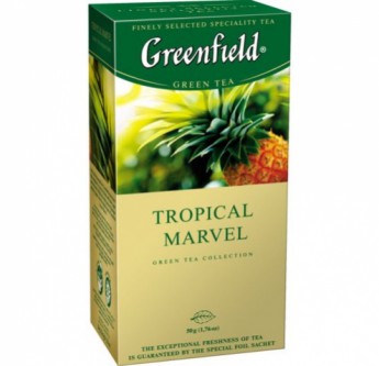 Чай зеленый Tropical Marvel Greenfield 25 пак  