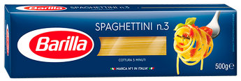 Макароны Barilla Spaghettini n.7, 500гр 
