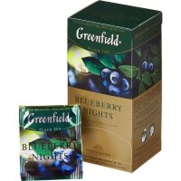 Чай черный Blueberry Nichts Greenfield 25пак
