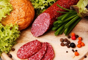 Колбаса Зернистая сырокопченая Атрус кг 