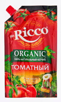 Кетчуп томатный  Мистер Рико 220гр