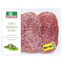 Колбаса Торро,Миланская, Бордо с\к в нарезке в\у, Велком, 70гр