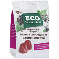 Мармелад с черной смородиной и чиа ECO botanica, 200гр