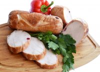 Рулет Рябчик с брусникой, Куриные деликатесы, кг