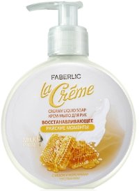 Крем-мыло для рук восстанавливающее с медом «Райские моменты» La Creme ,200мл