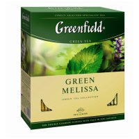 Чай зеленый GF Green Melissa 100 пак.
